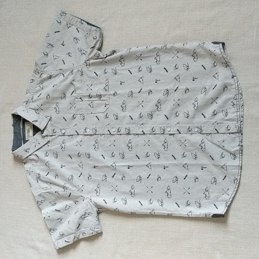 Free Planet Button Down Shirt